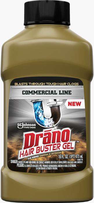 Drano® Commercial Line™ Hair Buster Gel™