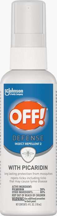 OFF!® Defense Insect Repellent 2 with Picaridin 