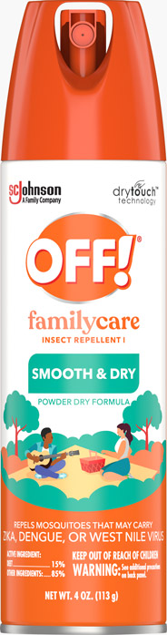 OFF!® FamilyCare Insect Repellent I (Smooth & Dry)