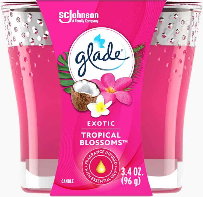 Glade® Exotic Tropical Blossoms™ Candle