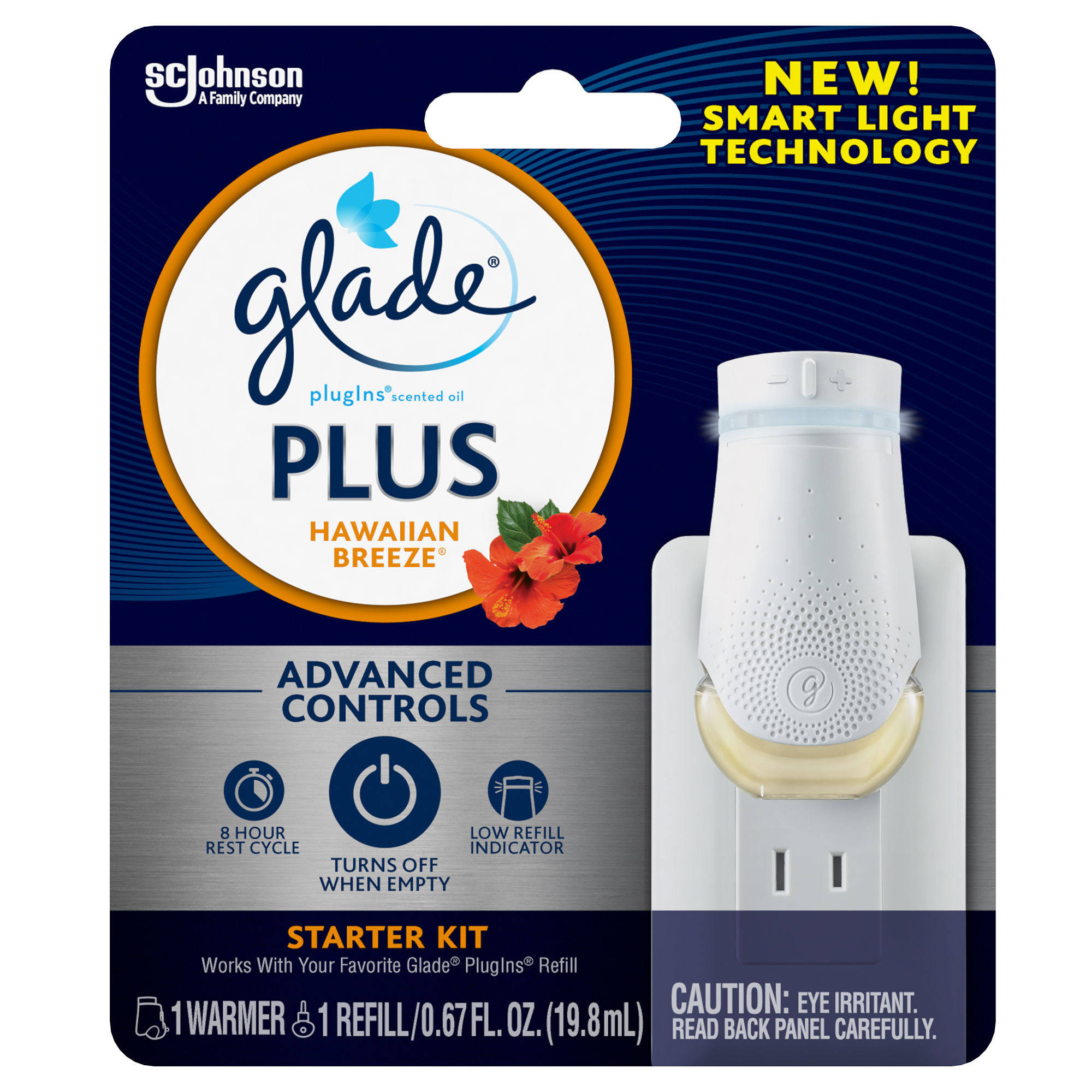 Glade® Hawaiian Breeze PlugIns® Scented Oil Plus Starter Kit