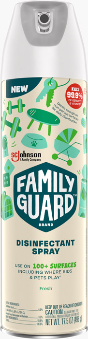 FamilyGuard™ Brand Disinfectant Spray – Fresh