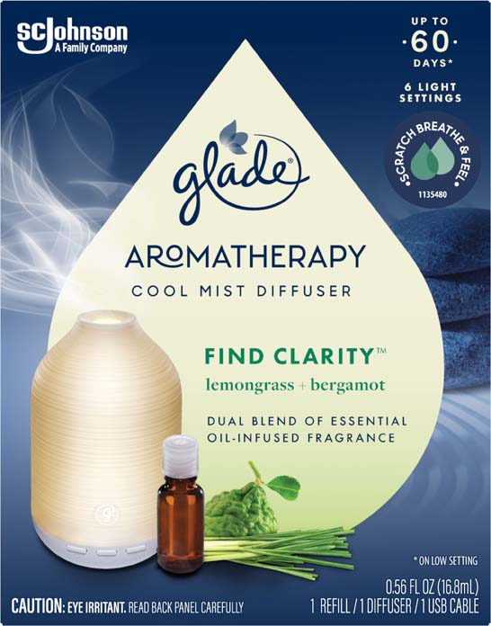 Glade diffuser clearance