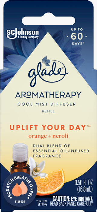 Glade® Uplift Your Day™ Cool Mist Diffuser Refill