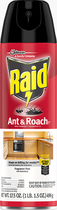 Raid® Ant & Roach Killer 26 - Fragrance Free