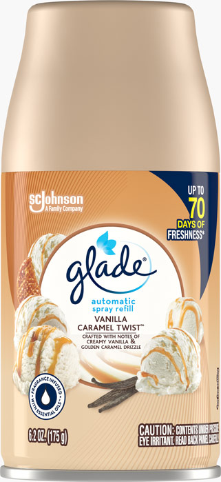 Glade® Vanilla Caramel Twist Automatic Spray Refill