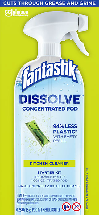 fantastik® Dissolve™ Concentrated Pod Kitchen Cleaner