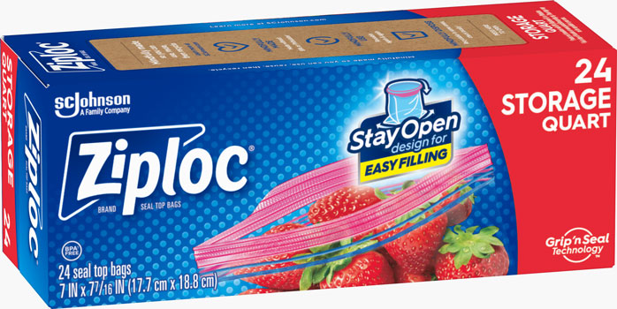 Ziploc® Brand Storage Bags