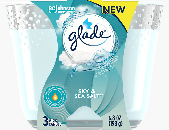 Glade® Sky & Sea Salt™ 3-Wick Candle