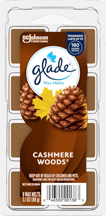 Glade® Cashmere Woods® Wax Melts