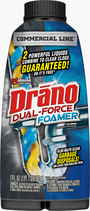 Drano® Max Commercial Line™ Dual Force® Foamer