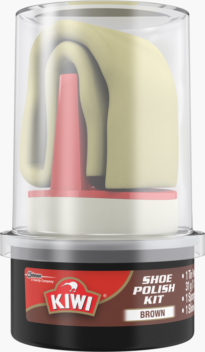 kiwi shoe cream brown
