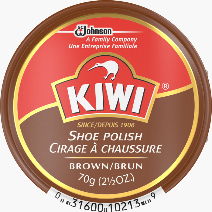 KIWI® Giant Shoe Polish Brown