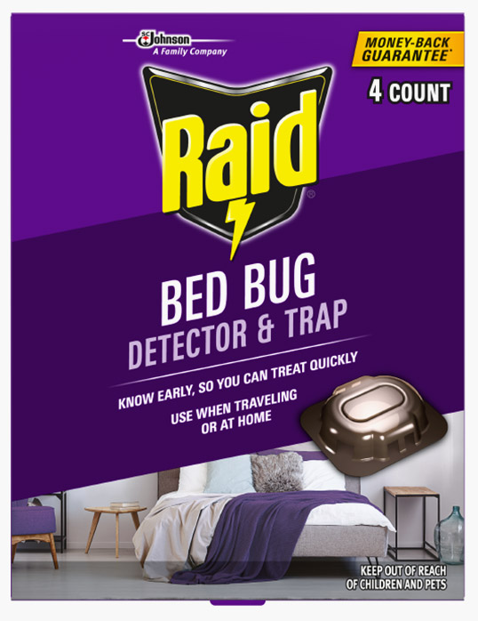 Raid® Bed Bug Detector & Trap