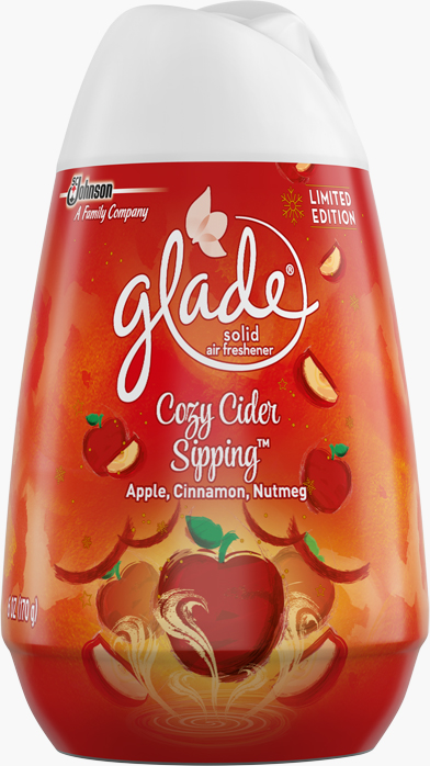 Glade® Solid Air Freshner - Cozy Cide Sipping