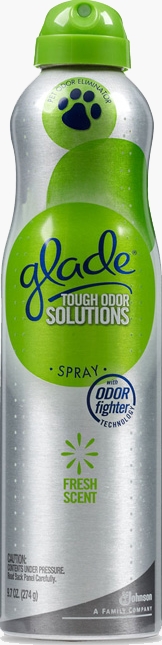 Tough Odor Solutions Premium Room Spray - Fresh Scent for Pet Odors
