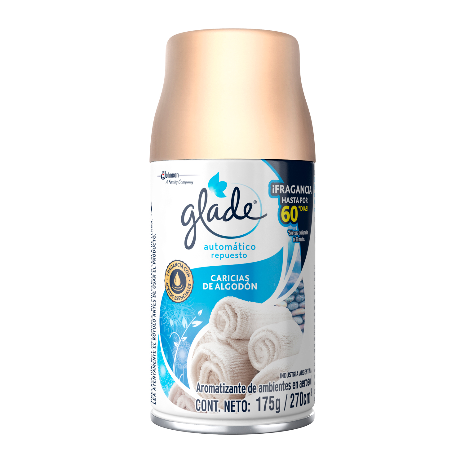 Glade® Automatico Caricias de Algodón