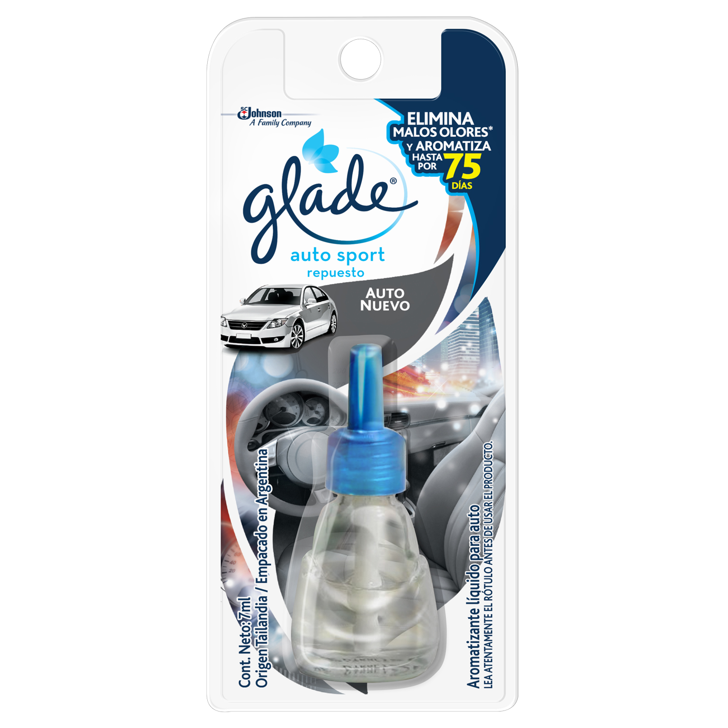 Glade® Auto Sport New Car Repuesto