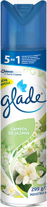 Glade® Aerosol Campos de Jazmin