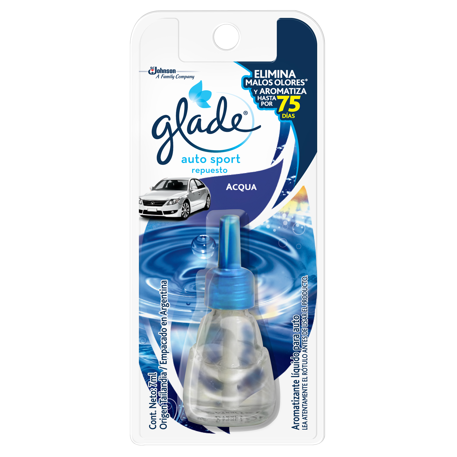 Glade® Auto Sport Acqua Repuesto