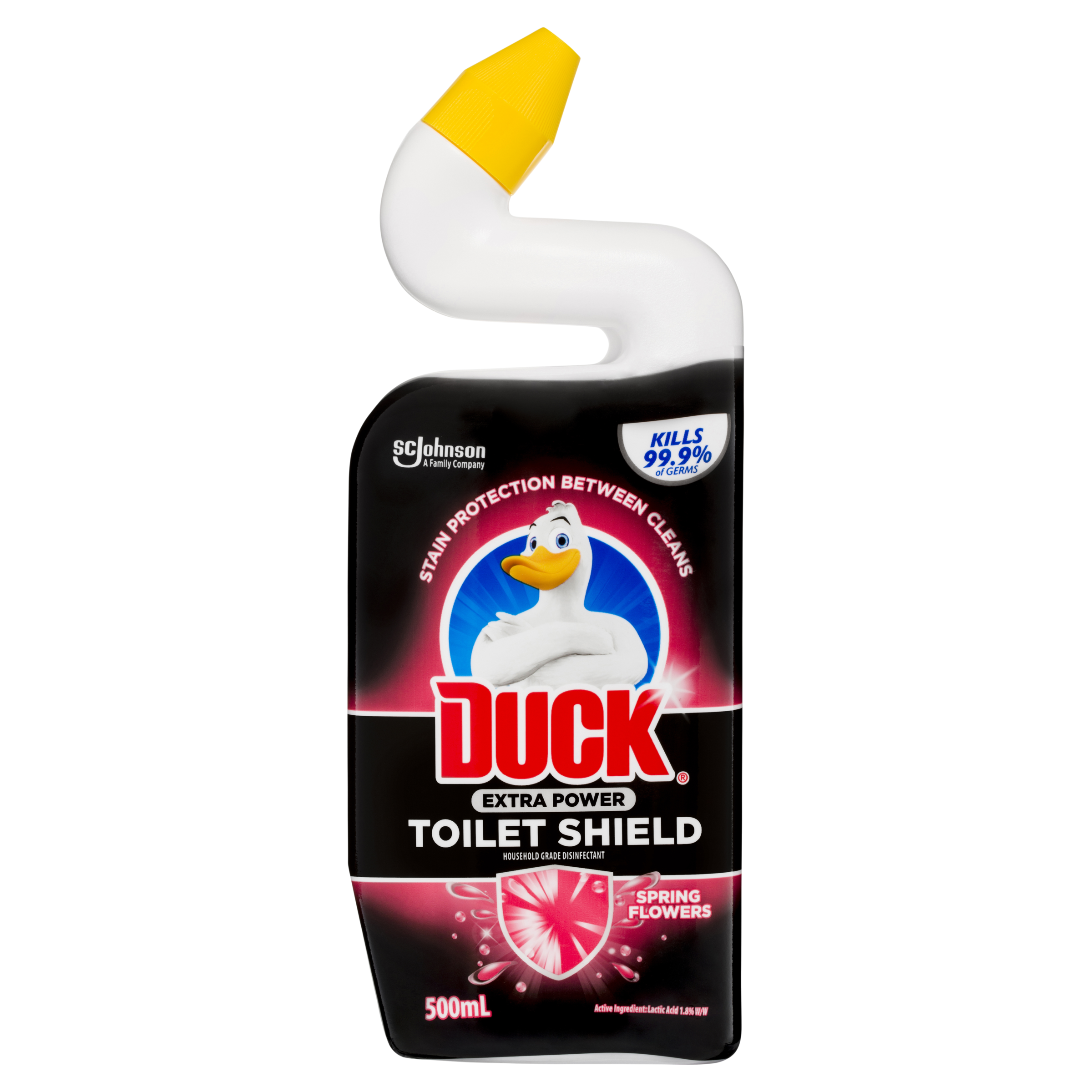 Duck® Extra Power Toilet Shield Spring Flowers