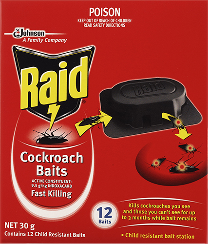 Raid® Max Cockroach Baits