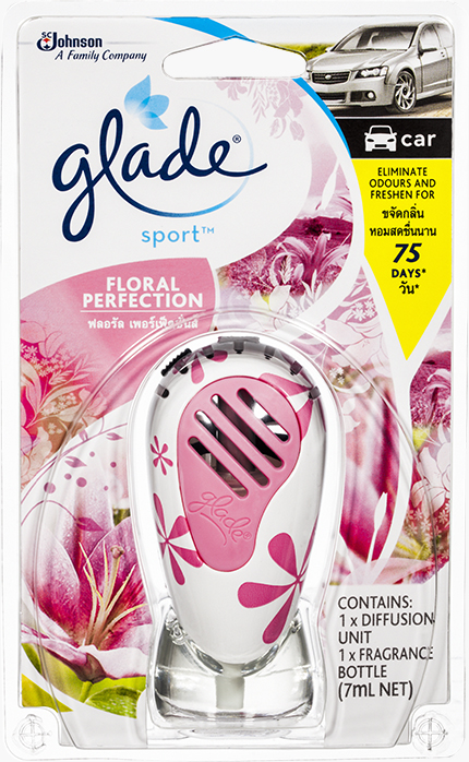 Glade® Sport™ Car Floral Perfection