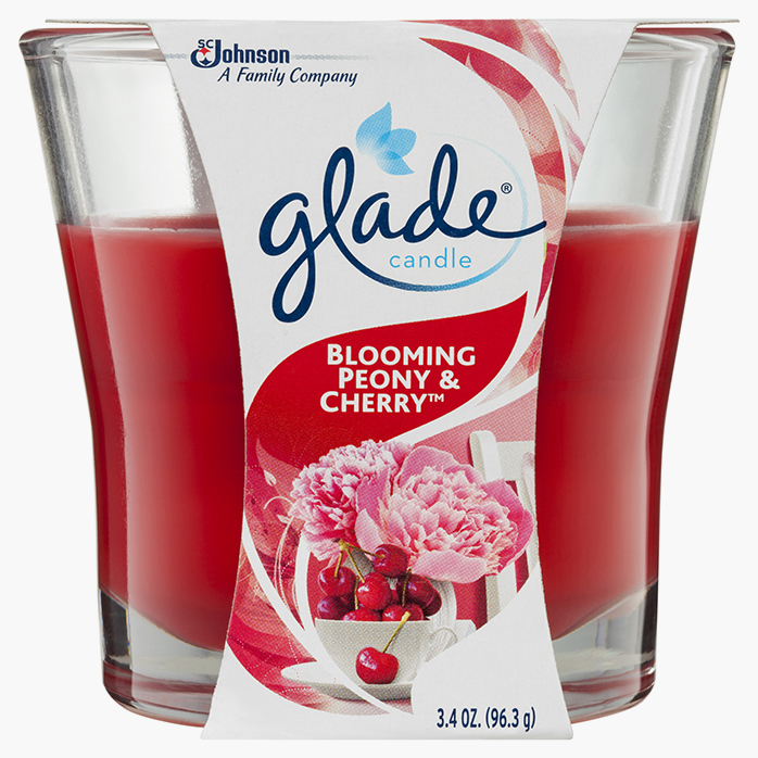 Glade® Candle Blooming Peony & Cherry