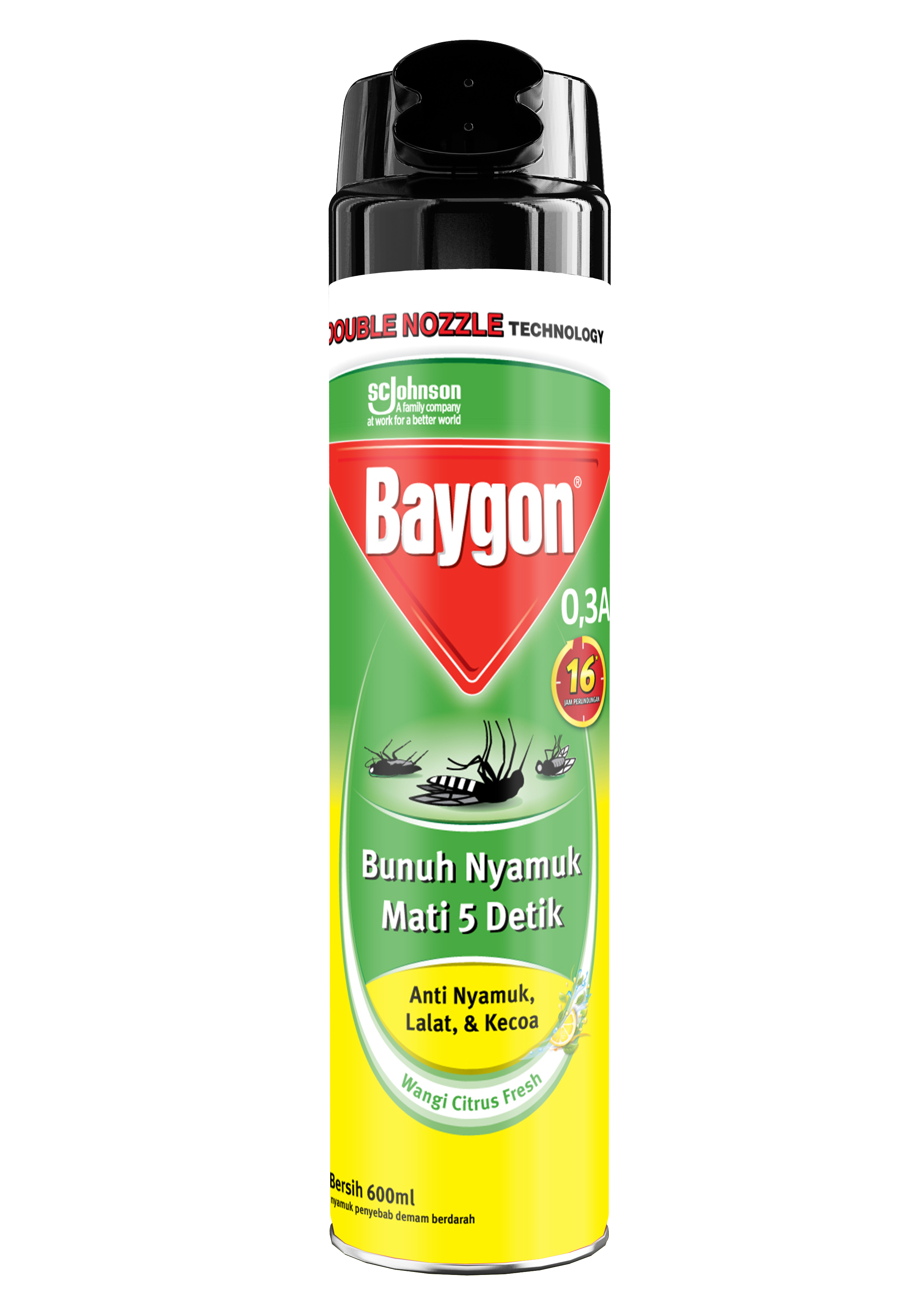 Baygon® Doube Nozzle Citrus Fresh