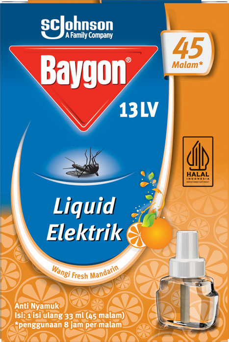 Baygon® Liquid Refill Elektrik Fresh Mandarin
