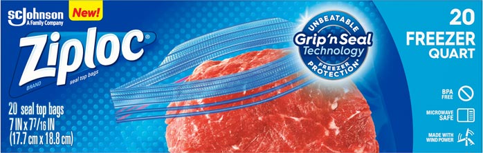 Ziploc® Brand Freezer Bags 