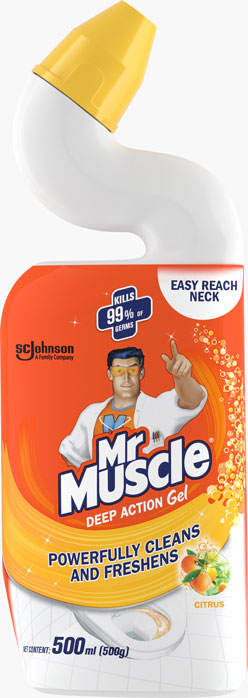 Mr Muscle® Toilet Bowl Cleaner Citrus
