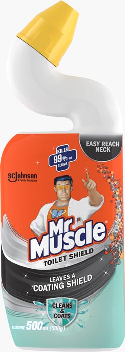 Mr Muscle® Toilet Bowl Cleaner Toilet Shield