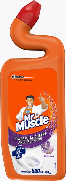 Mr Muscle® Toilet Bowl Cleaner Lavender