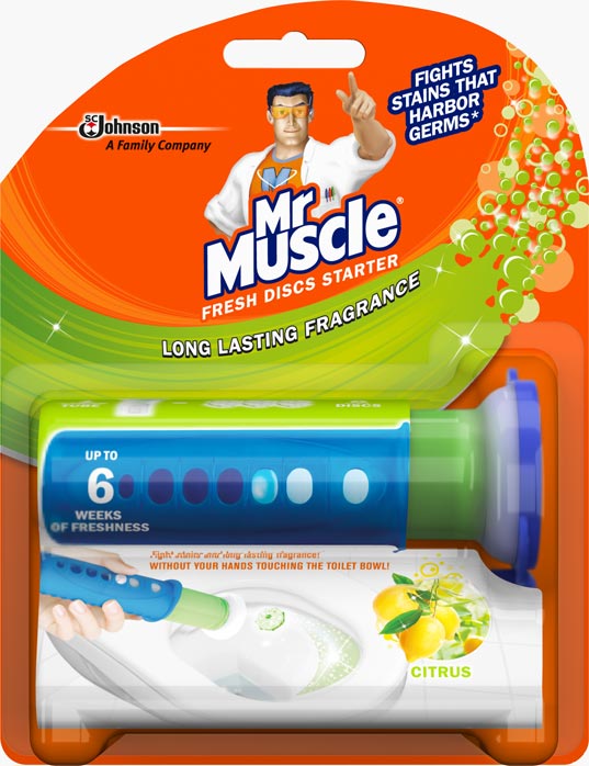 Mr Muscle® Fresh Discs Starter Citrus
