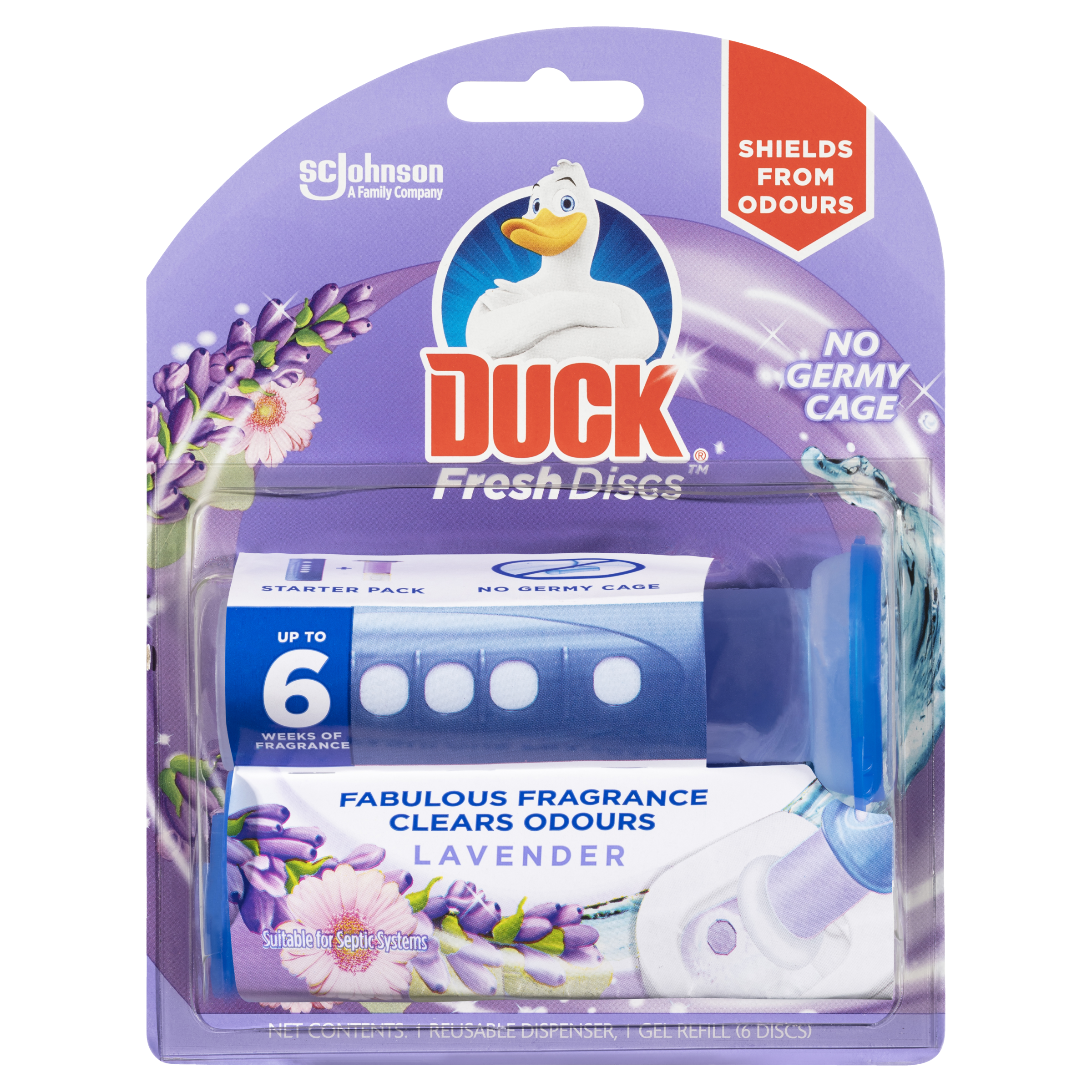 Duck® Fresh Disc Lavender