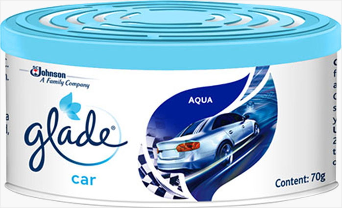 Glade® Mini Gel Car Aqua