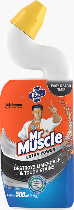 Mr Muscle® Toilet Cleaner Power Rust & Limescale