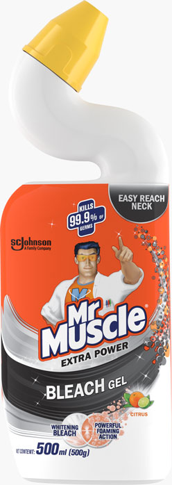 Mr Muscle® Toilet Cleaner Power Bleach Citrus