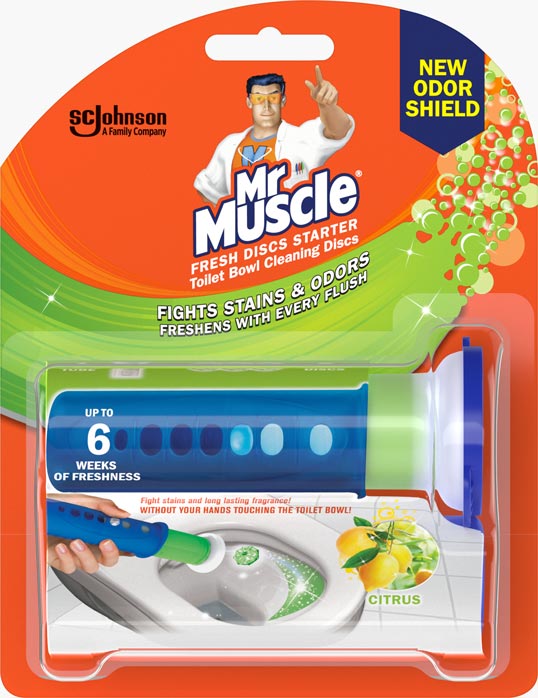 Mr Muscle® Fresh Discs Citrus