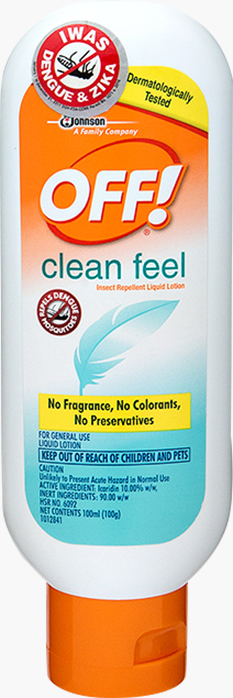 OFF!® Clean Feel Insect Repellent Liquid Lotion
