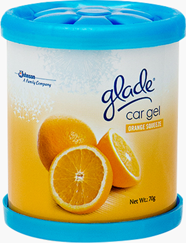 Glade® Car Gel Orange Squeeze