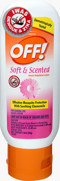OFF!® Soft & Scented Insect Repellent Lotion