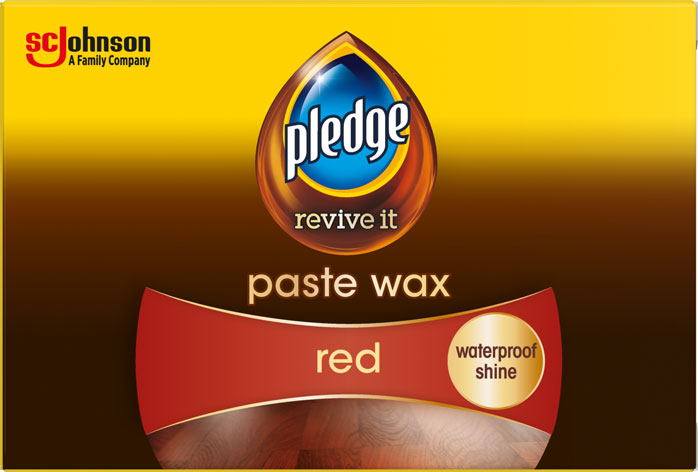 Pledge® Paste Wax Red