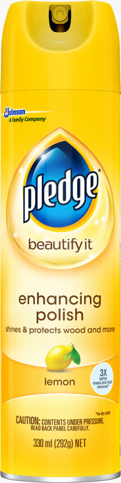 Pledge® Enhancing Polish Lemon