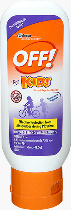OFF!® Kids Insect Repellent Lotion