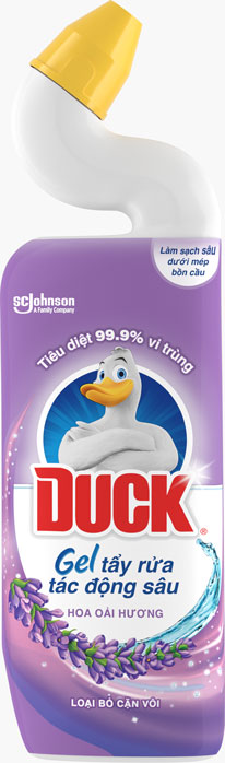 Duck® Gel tẩy rửa tác động sâu - Hương Hoa oải hương